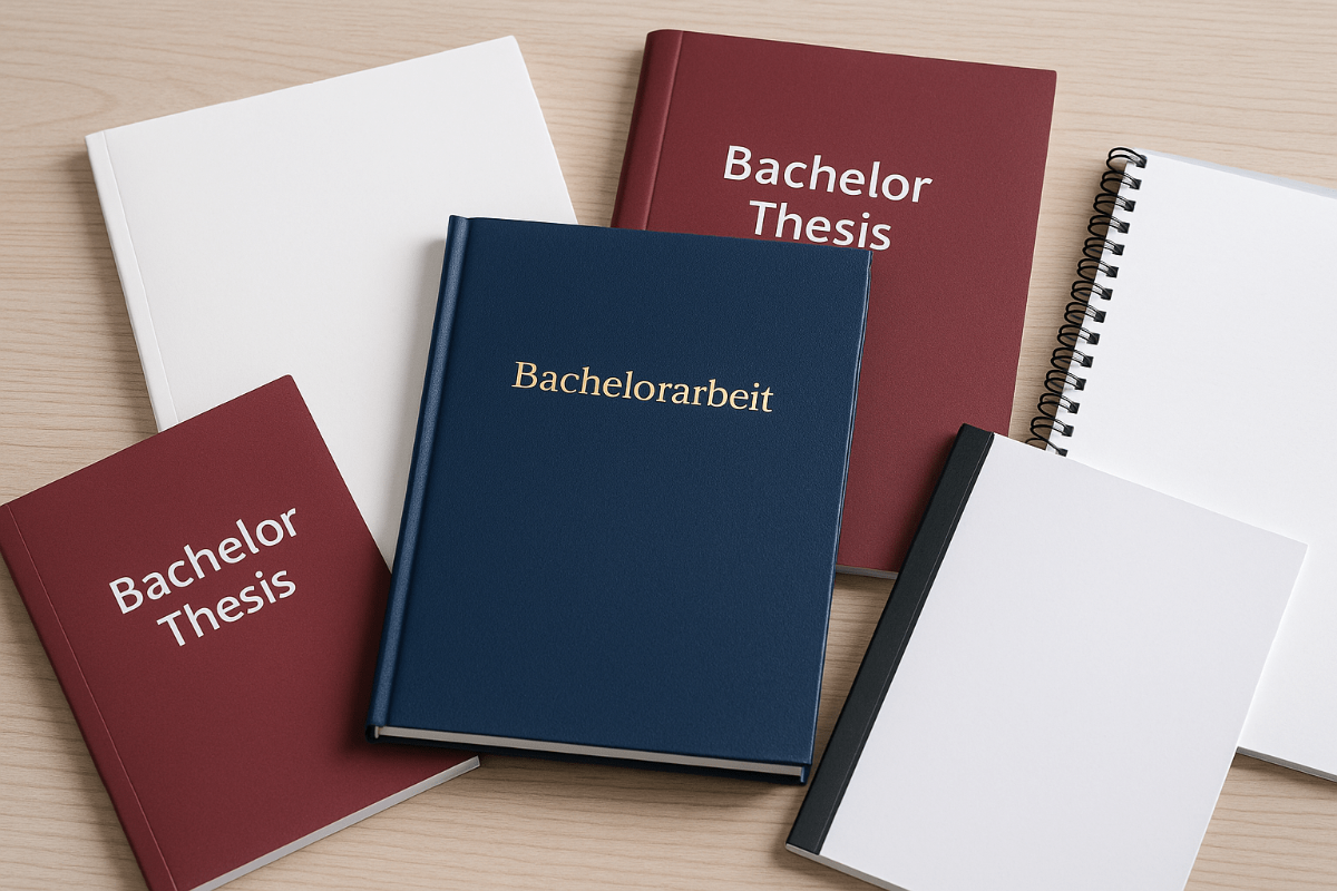 bachelorarbeit-und-bachelor-thesis-bindungsarten-hardcover-softcover-spiralbindung-auf-holztisch